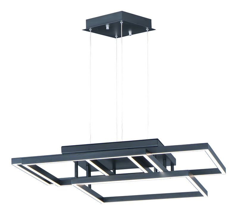 Traverse LED Pendant in Black