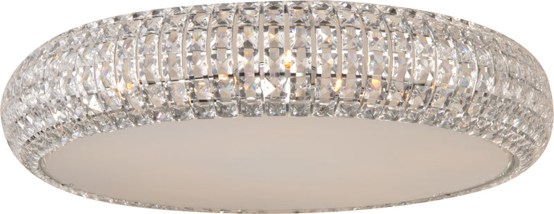 Bijou 4-Light Flush Mount in Polished Chrome