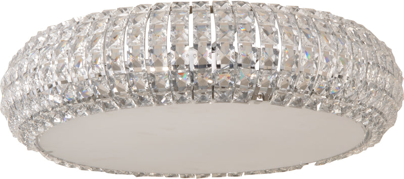 Bijou 6-Light Flush Mount in Polished Chrome
