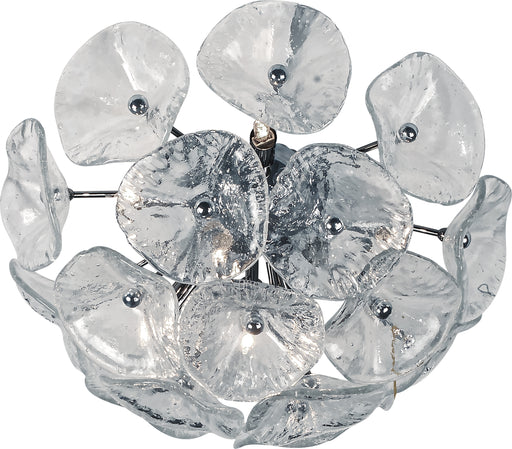 Fiori 8-Light Flush/Wall Mount in Polished Chrome