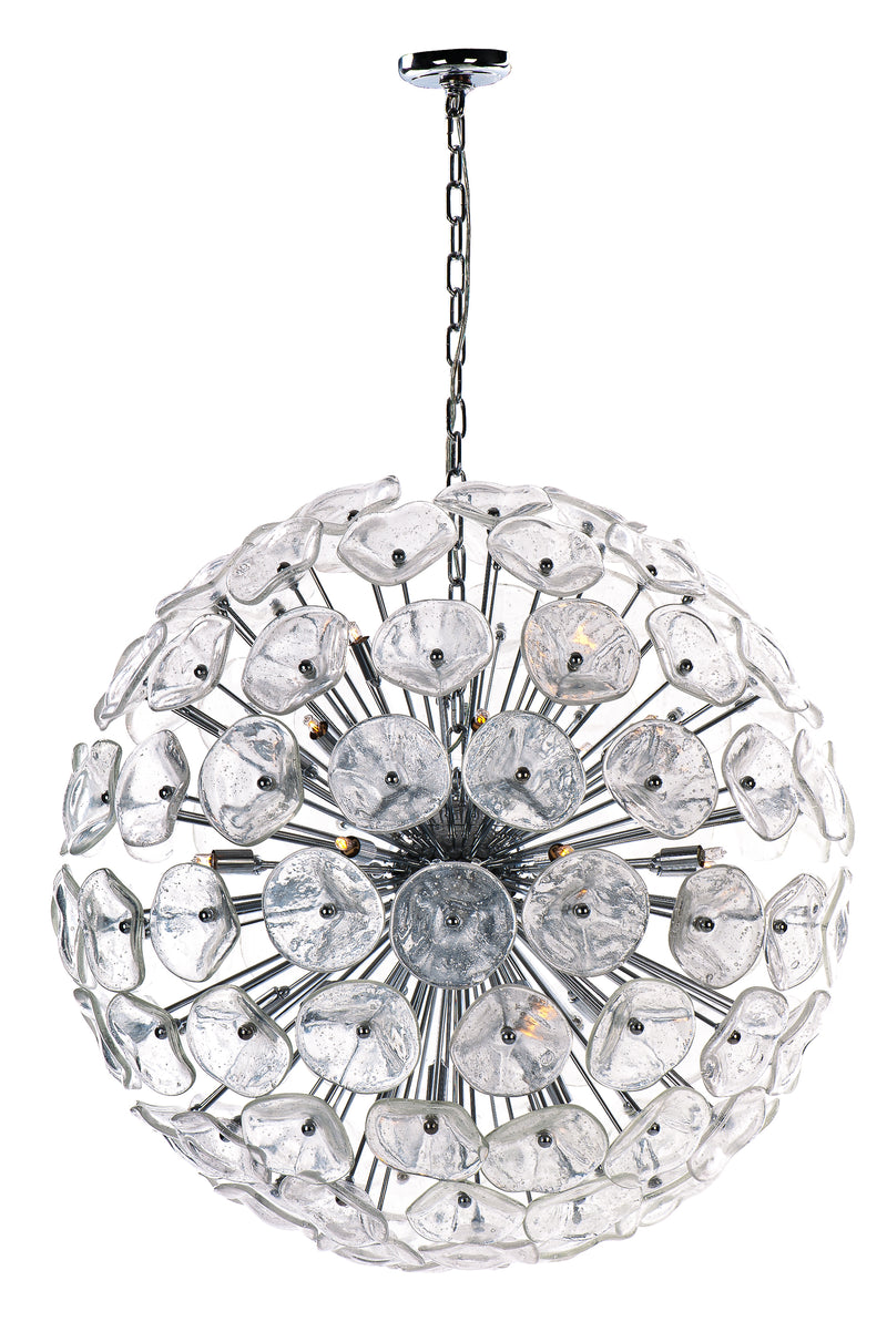 Fiori 28-Light Pendant in Polished Chrome