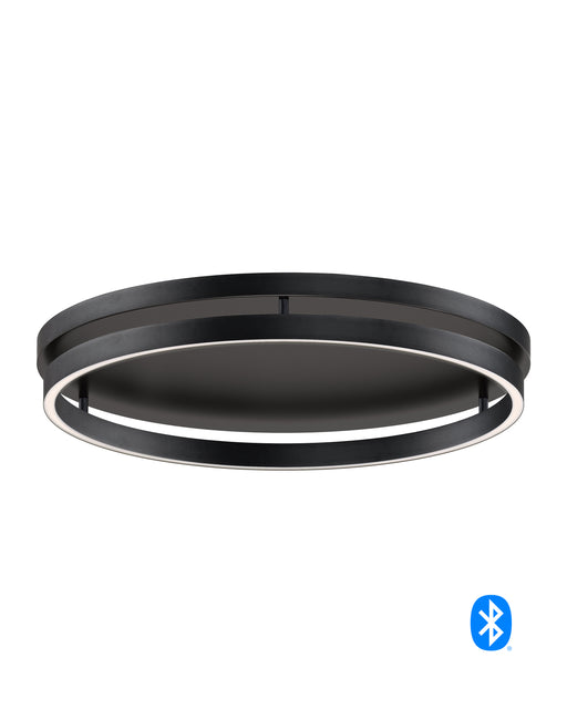 Groove LED Flush Mount in Black