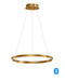 Groove 24" LED Pendant in Gold