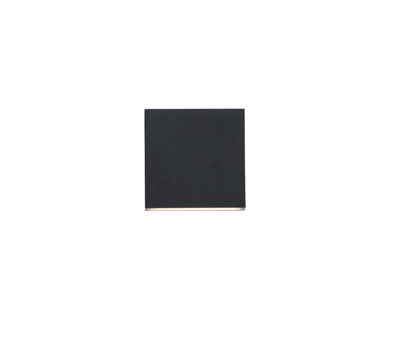 Brik 4.75" LED Outdoor Wall Sconce in Black