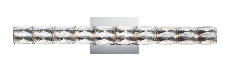 Zephyr 30" LED Bath Vanity in Polished Chrome