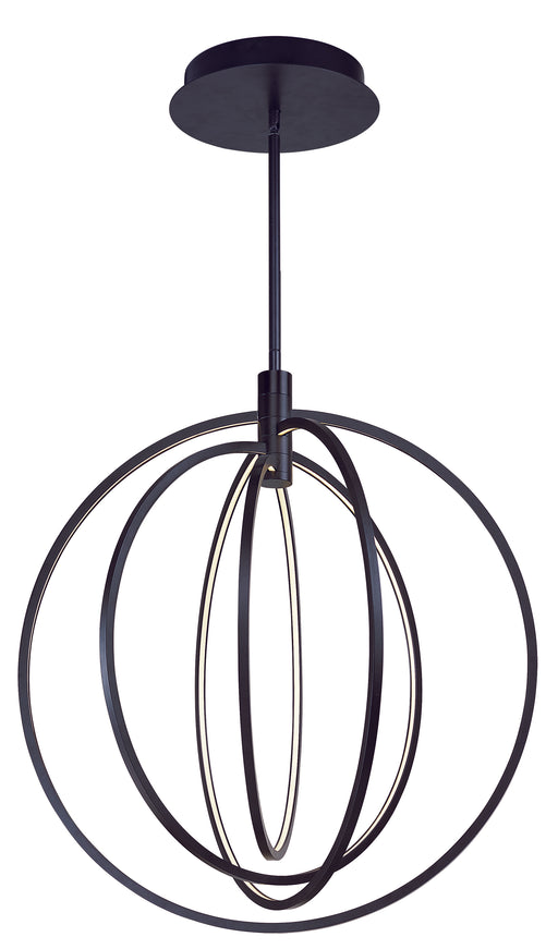 Concentric 27" LED Pendant in Bronze