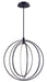 Concentric 36" LED Pendant in Bronze