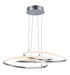 Coaster LED Pendant in Polished Chrome