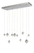 Harmony 10-Light LED Pendant in Polished Chrome
