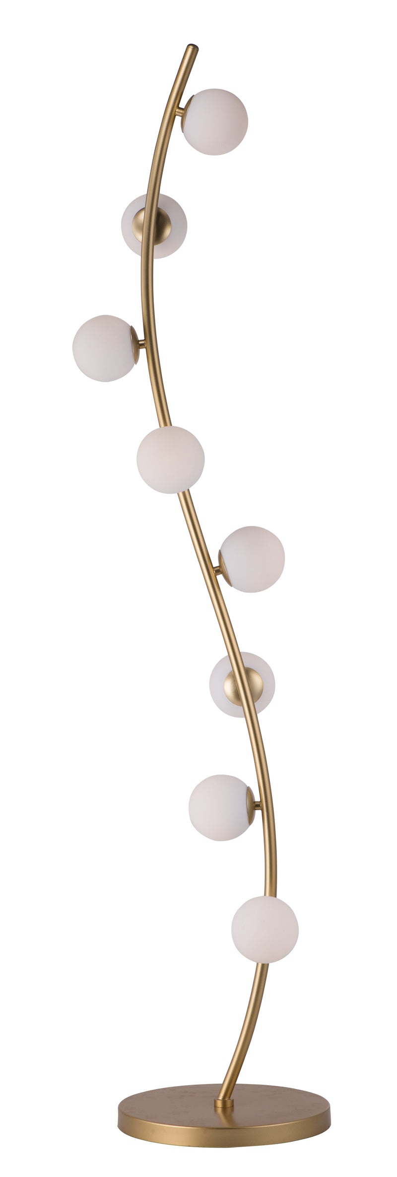 Rover LED Floor Lamp in Metallic Gold