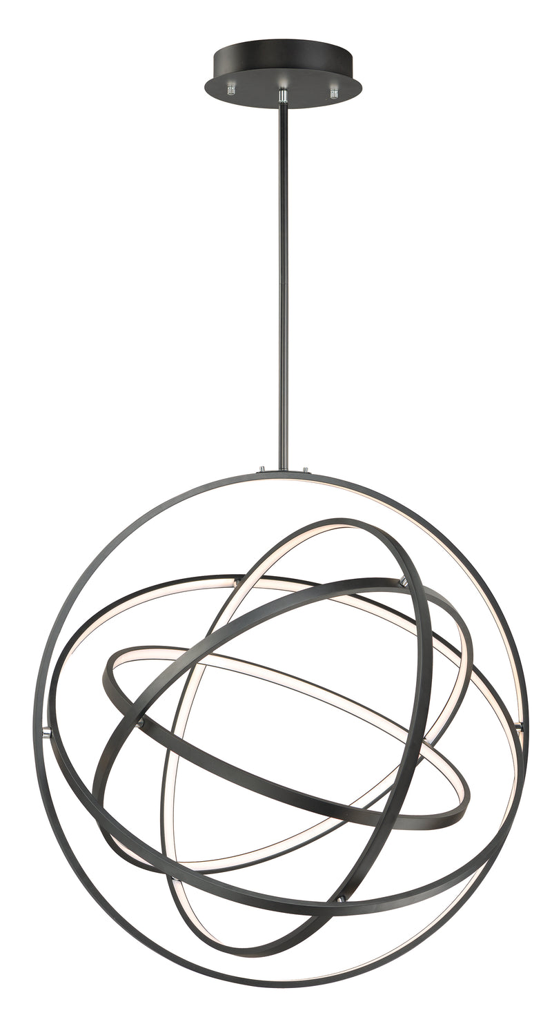Gyro II 31.5" LED Pendant in Black