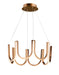 You LED Pendant in Brushed Champagne