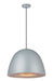 Fungo 16" LED Pendant in Dark Grey / Coffee