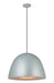 Fungo 24" LED Pendant in Dark Grey / Coffee