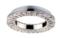 Charm LED Wall Sconce/Flush Mount in Polished Chrome