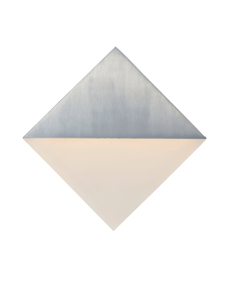 Alumilux: Glow LED Outdoor Wall Sconce in Satin Aluminum