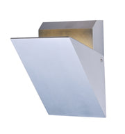 Alumilux: Tilt LED Outdoor Wall Sconce in Satin Aluminum