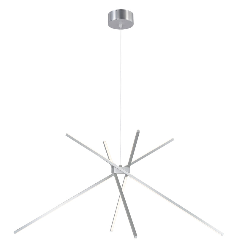 Alumilux LED Pendant in Satin Aluminum