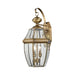 Ashford 2-Light Coach Lantern in Antique Brass