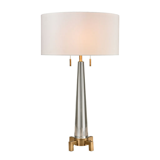 Bedford Solid Crystal 2-Light Table Lamp