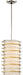 Levels LED Mini Pendant in Polished Nickel & Honey Gold - Lamps Expo