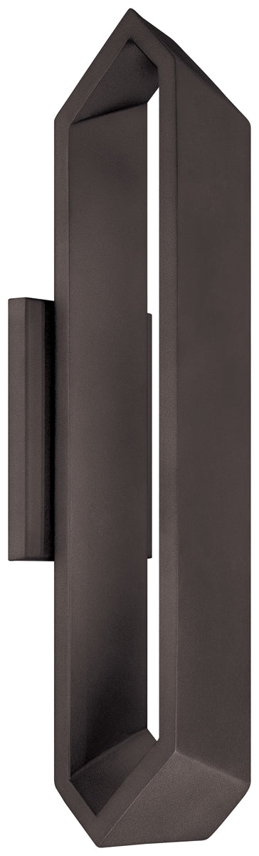Pitch LED Wall Sconce in Black - Lamps Expo