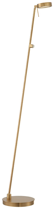 George's Reading Room Floor Lamp in Honey Gold - Lamps Expo