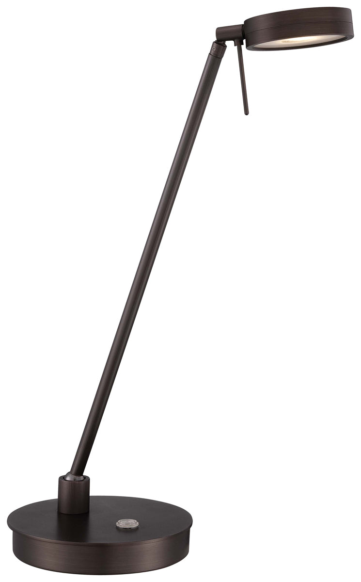 George's Reading Room Table Lamp in Copper Bronze Patina - Lamps Expo