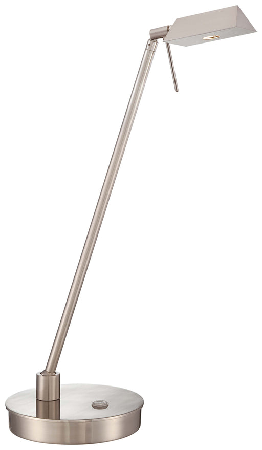 George's Reading Room Table Lamp in Brushed Nickel - Lamps Expo