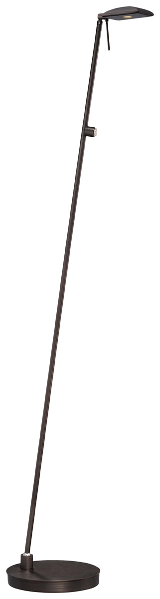 George's Reading Room Floor Lamp in Copper Bronze Patina - Lamps Expo