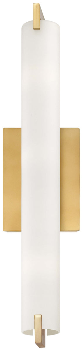 Tube 3-Light Wall Sconce in Honey Gold - Lamps Expo
