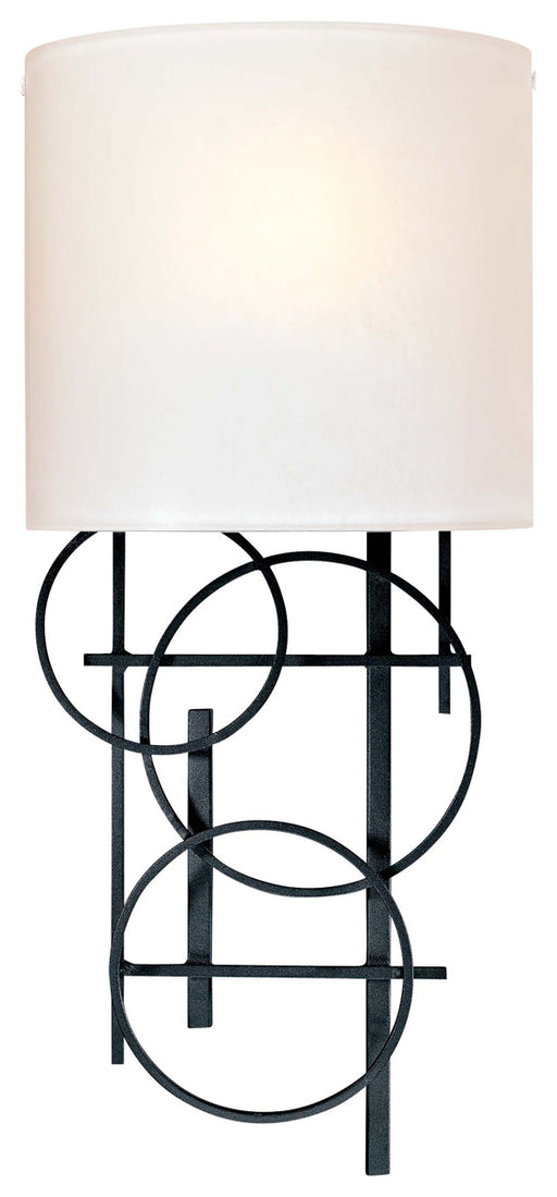 1-Light Wall Sconce in Black - Lamps Expo