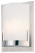 Convex 1-Light Wall Sconce in Chrome - Lamps Expo