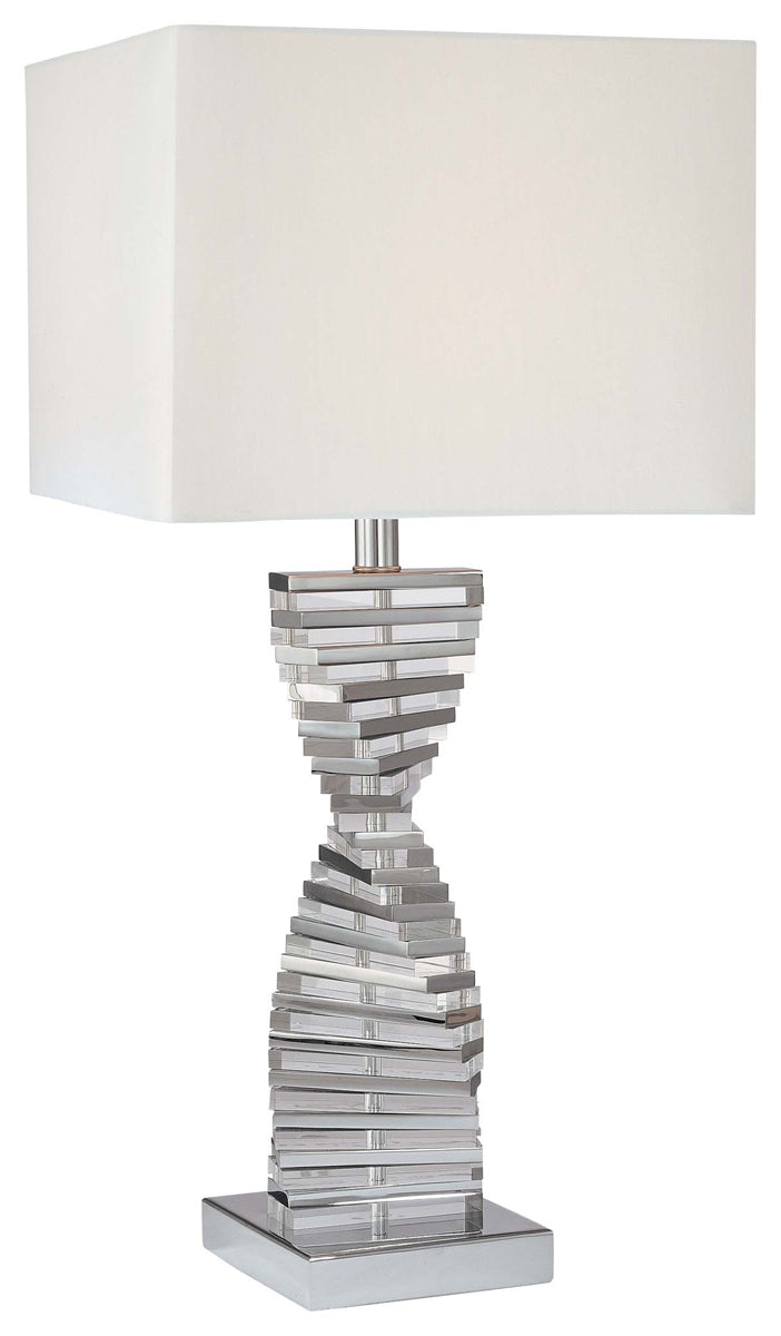 1-Light Table Lamp in Chrome - Lamps Expo