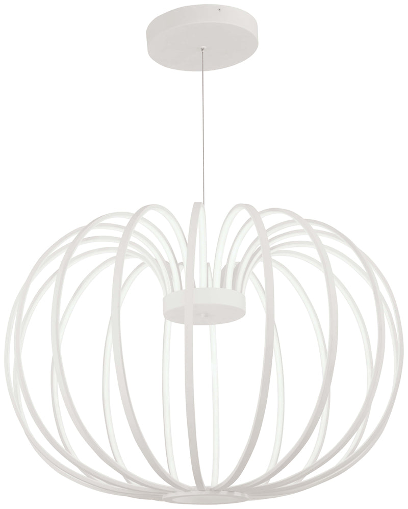 Snow Sprite LED Pendant in Matte White - Lamps Expo