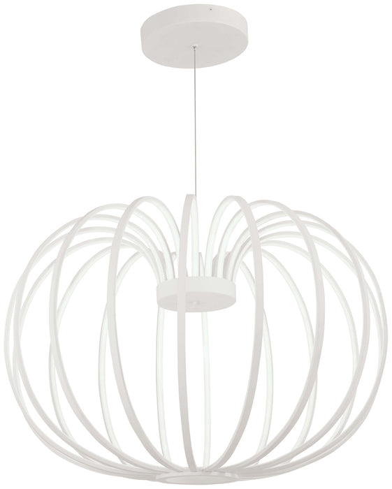 Snow Sprite LED Pendant in Matte White - Lamps Expo