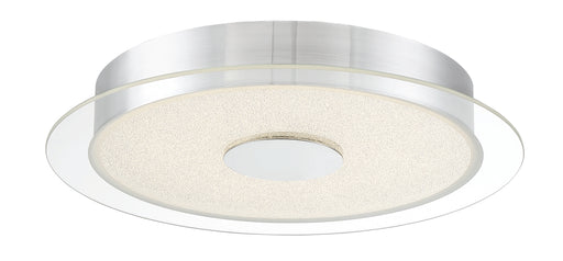 Diamond Dust LED Flush Mount in Chrome - Lamps Expo