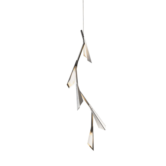 Quill LED Pendant in Sterling (85)