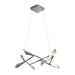 Quill LED Pendant in Sterling (85)