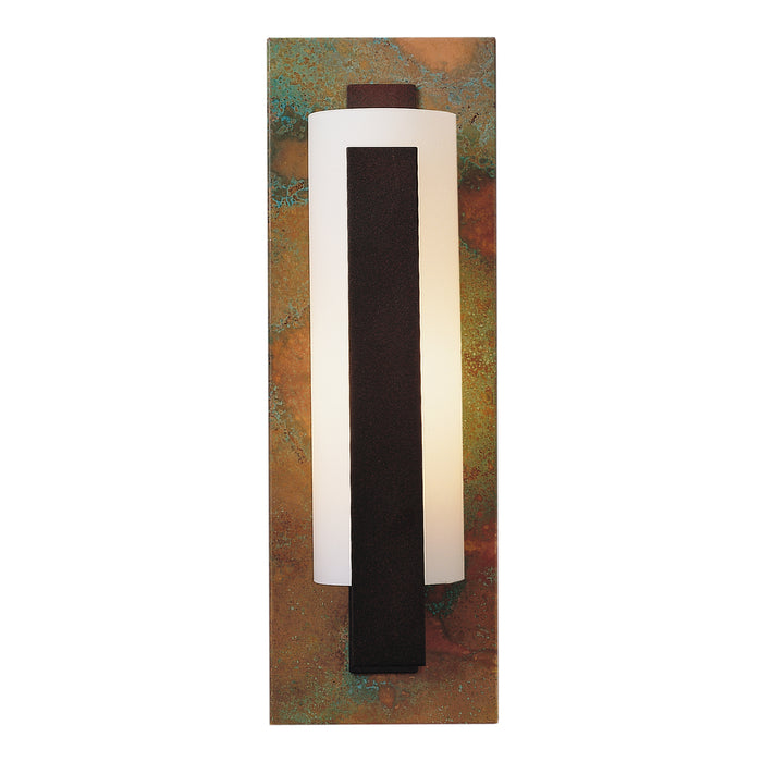 Forged Vertical Bar Sconce in Mahogany (03)