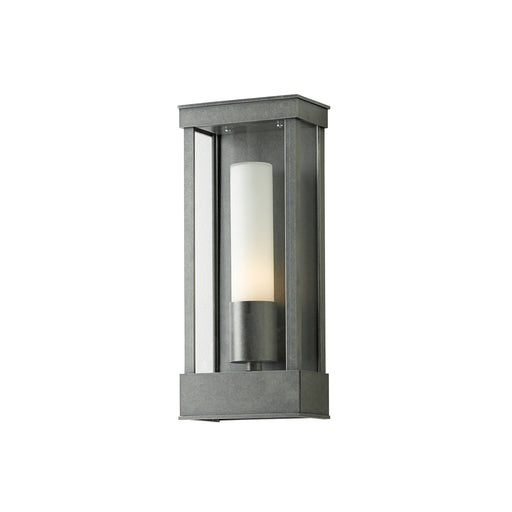 Portico Small Outdoor Sconce in Coastal Burnished Steel (78)