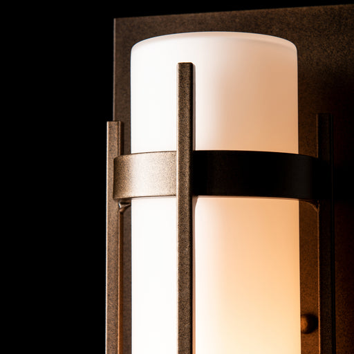 Banded Small Outdoor Sconce in Coastal Bronze (75)