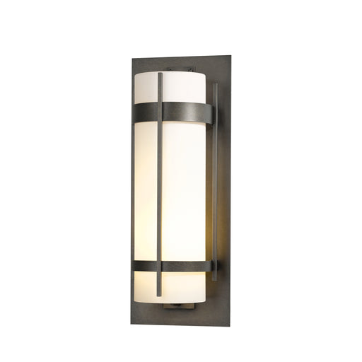 Banded Extra Large Outdoor Sconce in Coastal Dark Smoke (77)