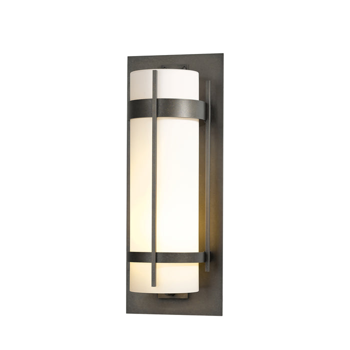 Banded Extra Large Outdoor Sconce in Coastal Dark Smoke (77)