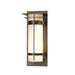 Banded with Top Plate Extra Large Outdoor Sconce in Coastal Bronze (75)