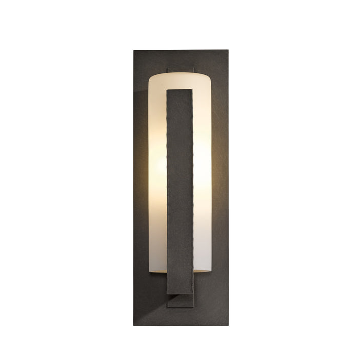 Forged Vertical Bars Outdoor Sconce in Coastal Dark Smoke (77)