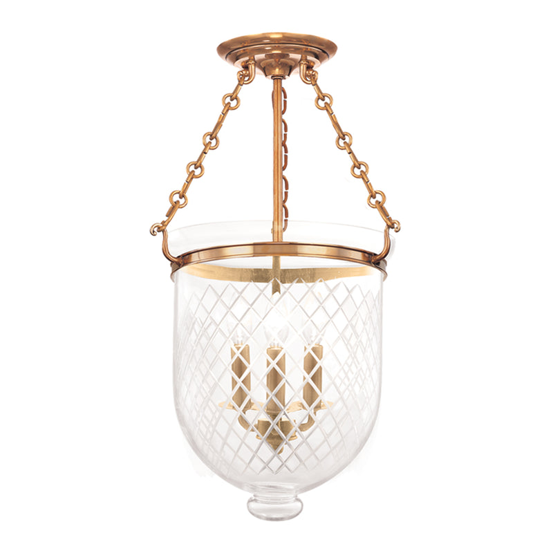 Hampton 3-Light Semi-Flush Mount - Lamps Expo