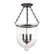 Hampton 3-Light Semi-Flush Mount - Lamps Expo
