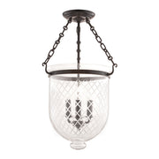 Hampton 3-Light Semi-Flush Mount - Lamps Expo
