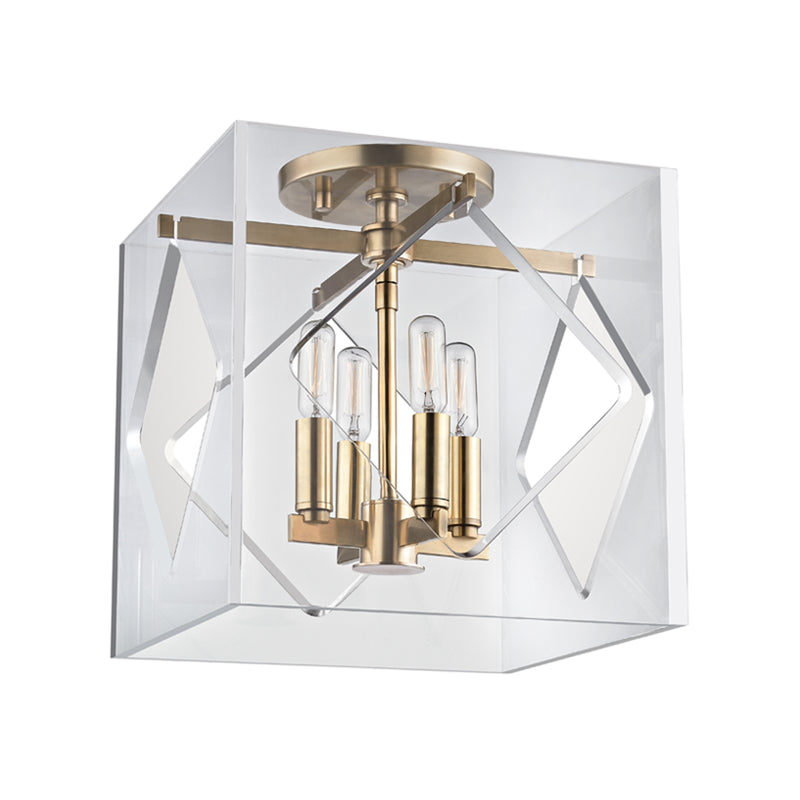 Travis 4-Light Flush Mount - Lamps Expo